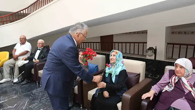 Başkan Büyükkılıç'tan Yaşlılara Saygı Haftası mesajı