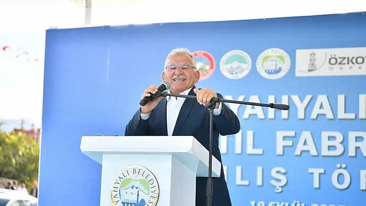 Başkan Büyükkılıç Yahyalı'ya değer katacak iki önemli törene katıldı