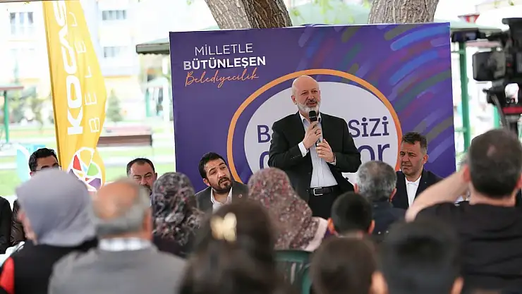 Başkan Çolakbayrakdar: 'Kayserimizin refahı için çalışıyoruz'