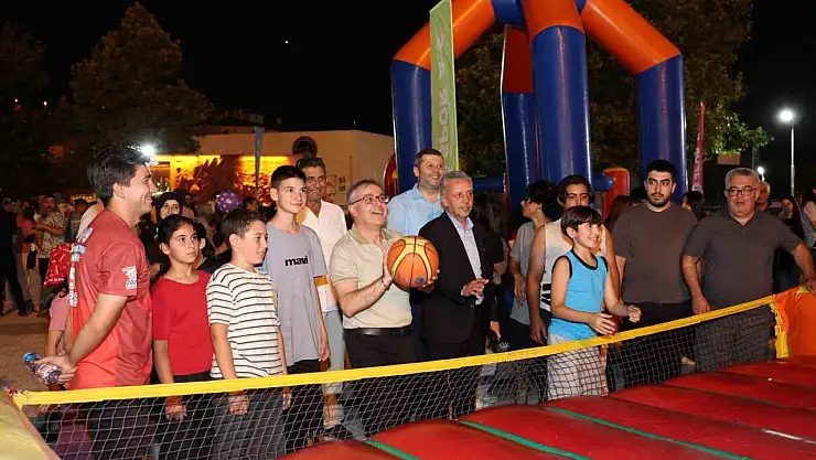 Başkan Özdoğan: 'Hacılar'da çocuklarımıza spor dolu bir yaz yaşatıyoruz'