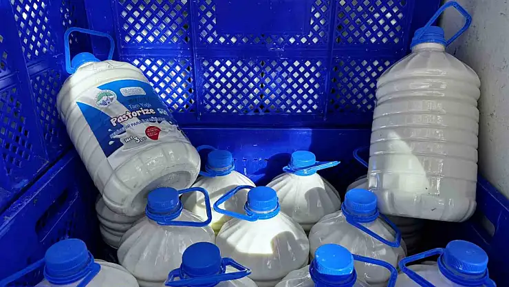 Büyükşehir 2 yılda 3 bin aileye 320 bin litre süt yardımı yaptı
