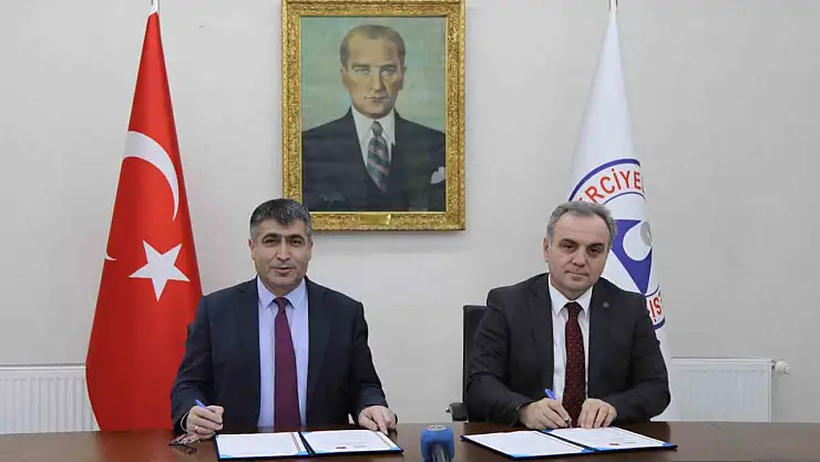 ERÜ ve Nevşehir Hacı Bektaş Veli Üniversitesi arasında eğitim işbirliği protokolü imzalandı