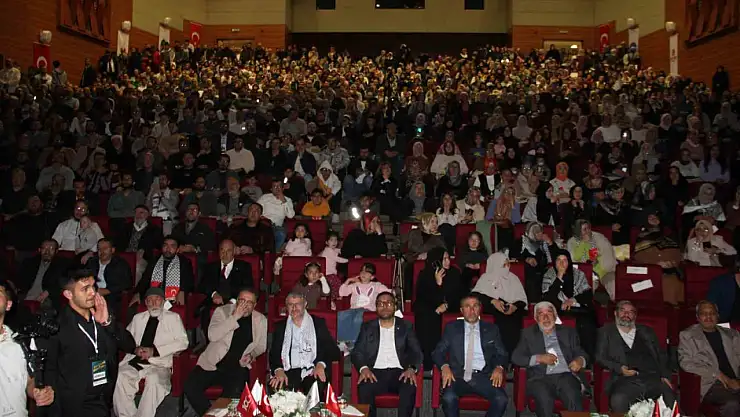 Filistin şehitleri Kayseri'de anıldı