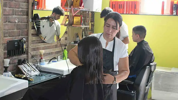 Haydi çocuklar muhtar tıraşına