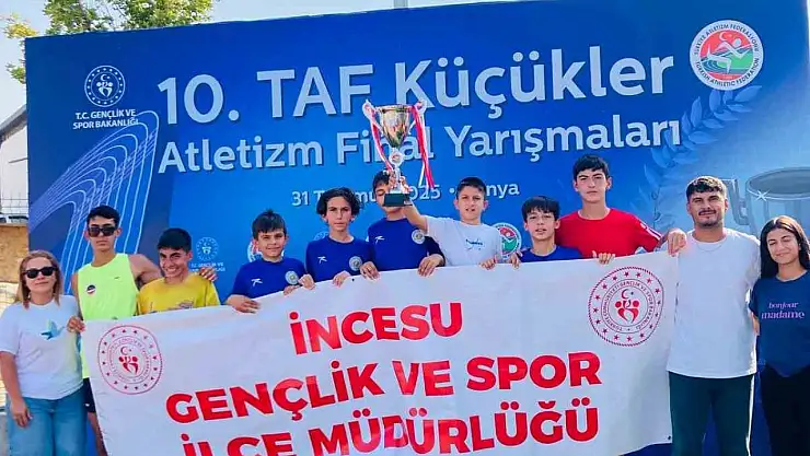 İncesu İlçe Erkek Karması Türkiye Şampiyonu oldu