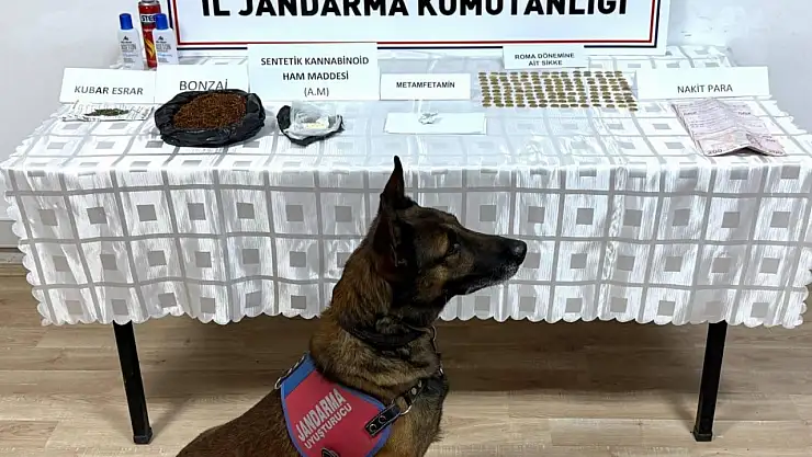 Jandarma'dan uyuşturucu operasyonu: 1 gözaltı