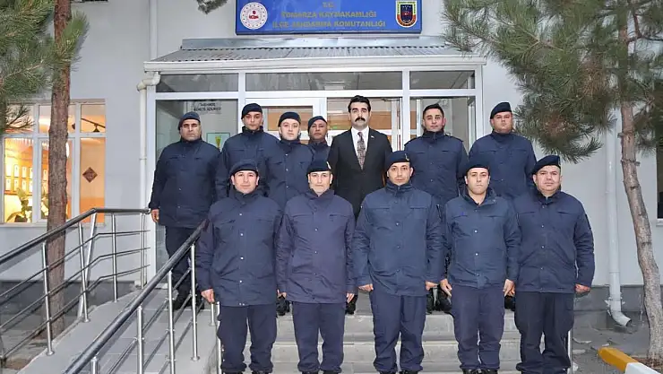 Kaymakam Eser kolluk kuvvetlerini ziyaret etti