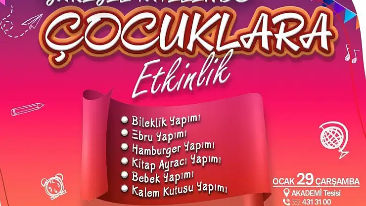 KAYMEK'ten yarıyıl etkinliği