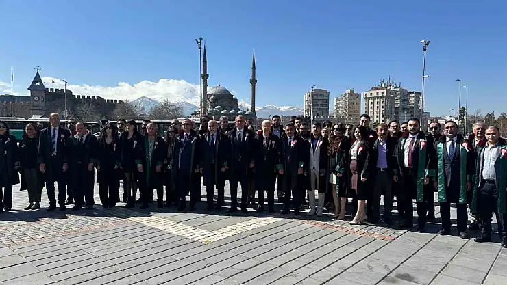 Kayseri Barosu Başkanı Özsoy: 'Kayseri Barosu büyük Türk Milleti'ne hizmet için buradadır'