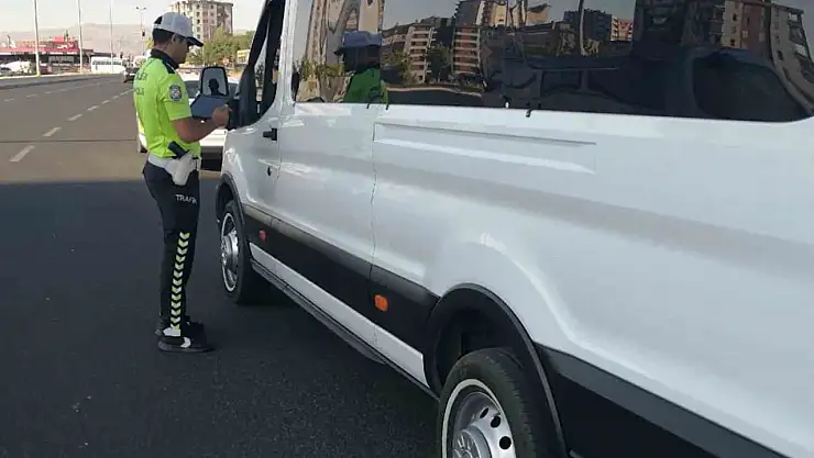 Kayseri'de 403 araca ceza