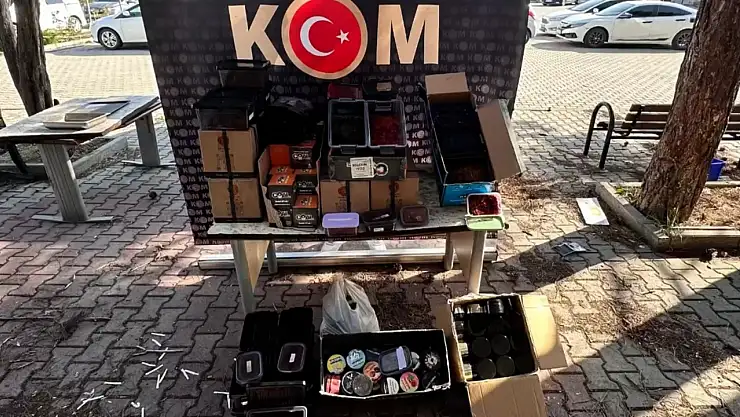 Kayseri'de 58 kilo kaçak tütün ele geçirildi