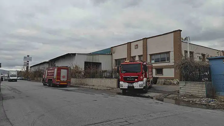 Kayseri'de korkutan yangın