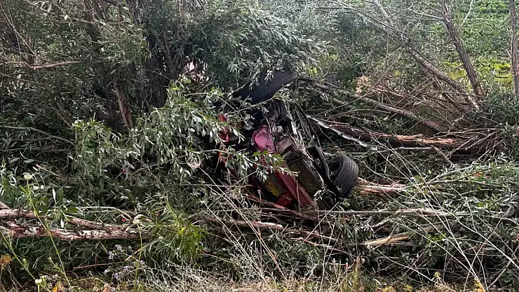 Kayseri'de otomobil şarampole devrildi: 5 yaralı