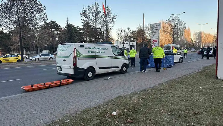 Kayseri'de otomobilin çarptığı şahıs hayatını kaybetti