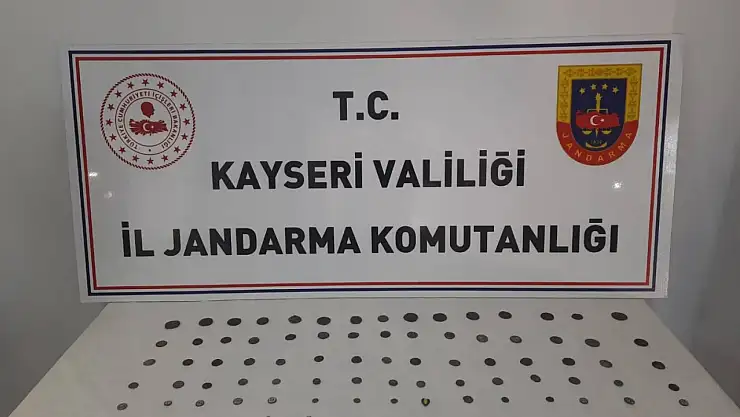 Kayseri'de tarihi eser operasyonu