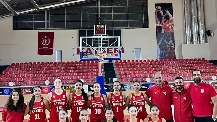 Kayseri Kadınlar U-18 Basketbol Ligi sona erdi