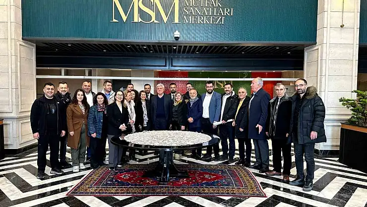 Kayseri Kent Konseyi'nden Mutfak Sanatları Merkezi'ne ziyaret