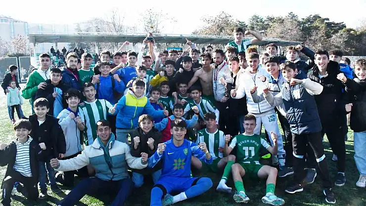 Kayseri Şekerspor U16 takımı şampiyon oldu
