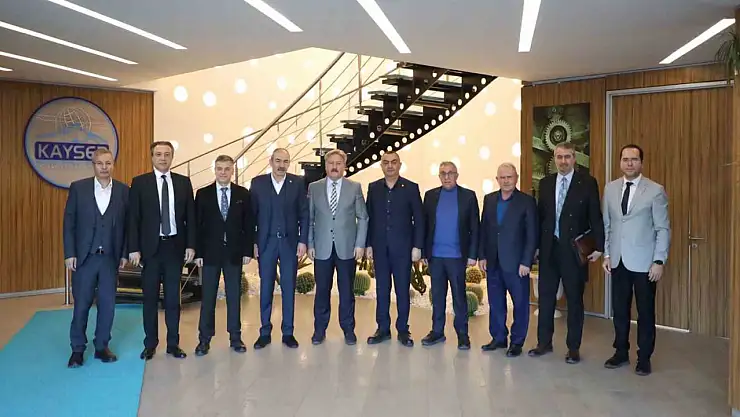 Kayseri Serbest Bölge'de yılın son yönetim kurulu toplantısı gerçekleşti