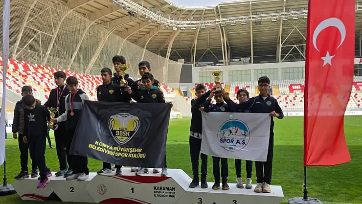 Kayseri Spor A.Ş. Karaman'dan madalyalar ile döndü