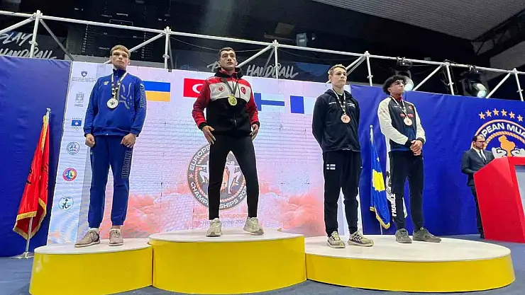 Kayserili sporculardan Kosova'da 3 altın madalya