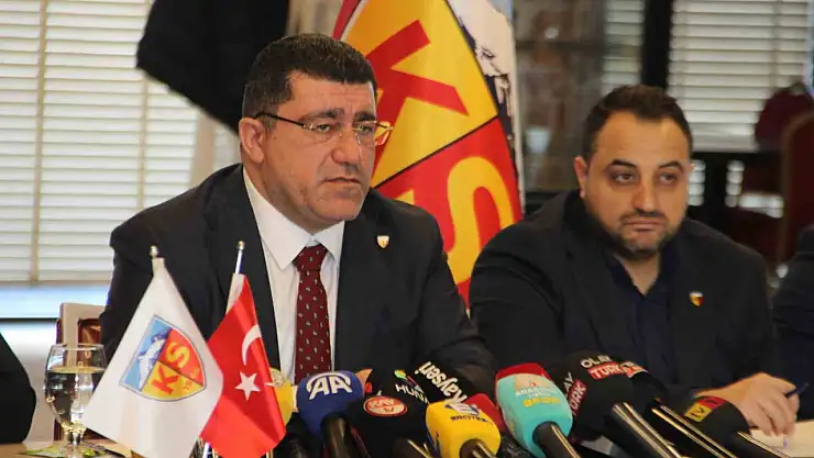 Kayserispor Başkanı Açıkalın: 'Geçici bir göreve talip olmadım'