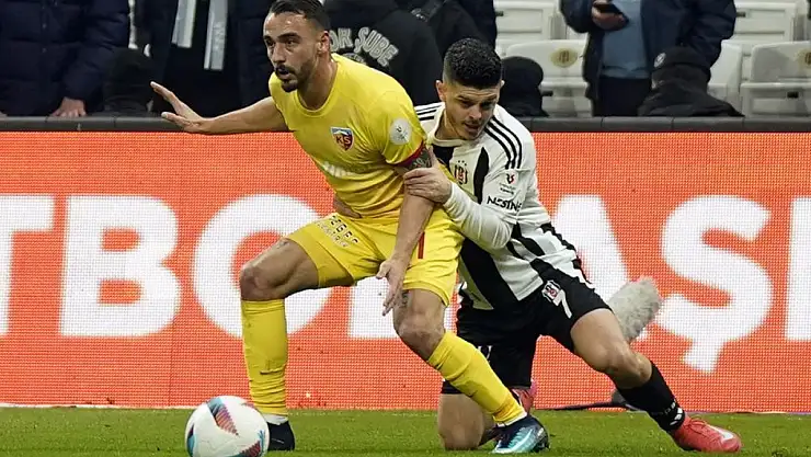 Kayserispor Beşiktaş deplasmanında yine kazanamadı