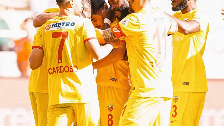 Kayserispor ilk galibiyetini aldı
