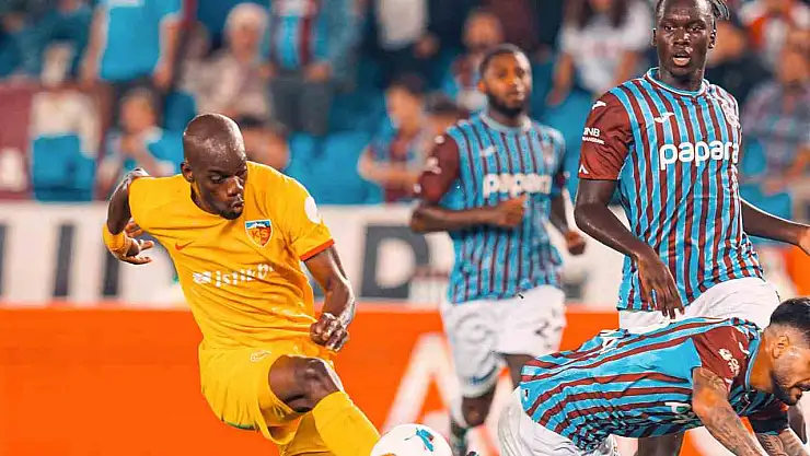 Kayserispor Trabzonspor ile berabere kaldı
