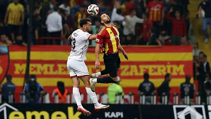 Kayserispor'un 7 maçından 5'i aynı skorla bitti