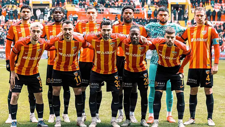 Kayserispor'un iç saha karnesi