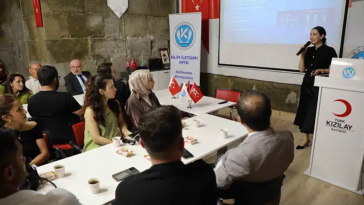 KAYÜ'den 'Bilim Kafe' etkinliği