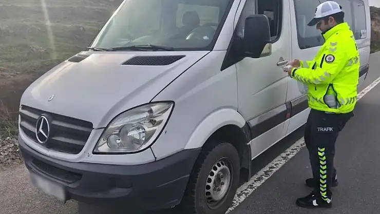 Kurallara uymayan 2 bin 94 araca ceza yazıldı