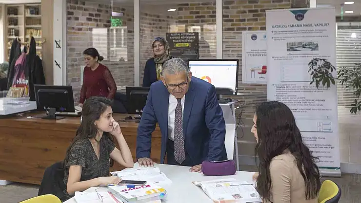 Kütüphaneler ilk 6 ayda 966 bin kişiye hizmet verdi