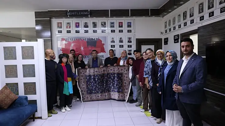 Malezyalı heyet Bünyan halısını yerinde inceledi