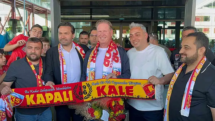 Markus Gisdol Kayseri'ye geldi