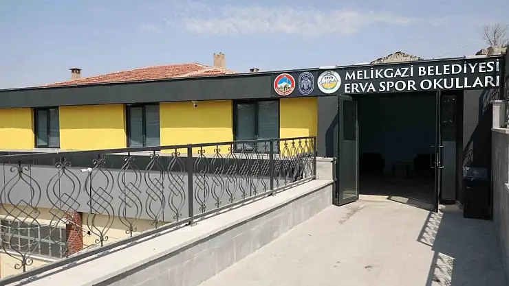 Melikgazi Belediyesi ERVA Spor Okulu açılıyor