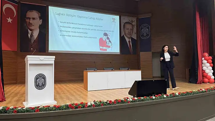 Melikgazi'de personele yönelik aile eğitimi