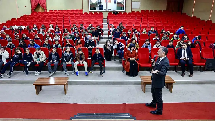 Miniklerden Başkan Özdoğan'a anlamlı ziyaret