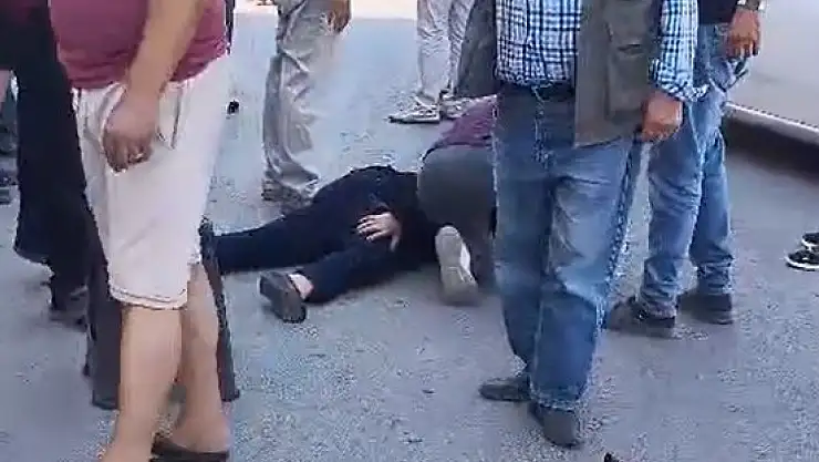 Otomobilin çarptığı yaya yaralandı