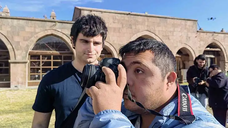 Özel öğrenciler Kayseri'yi fotoğrafladı