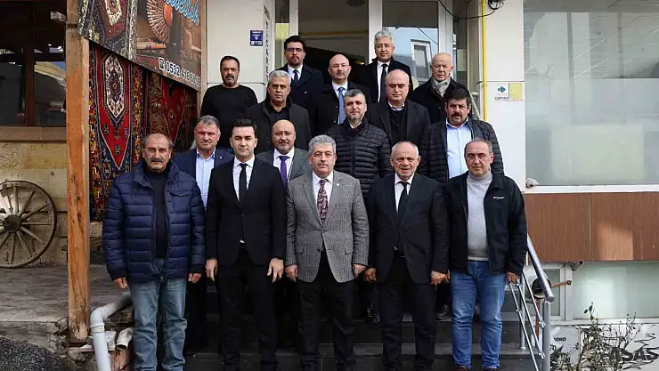 Sayın Bayar Özsoy Yahyalı'da değerlendirme toplantısı yaptı
