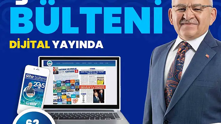 Şehir Bülteni'nin 62. sayısı dijital yayında