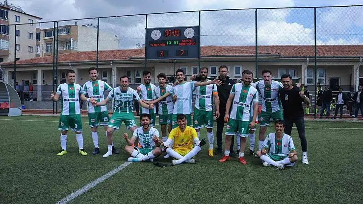 Sindelhöyük Yıldızspor'dan 3 gollü 3 puan