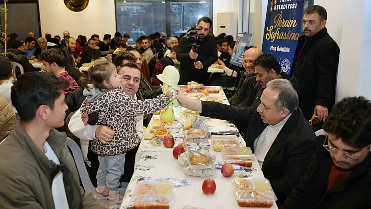 Talas'ta gönüller İkram Sofrası'nda buluşuyor