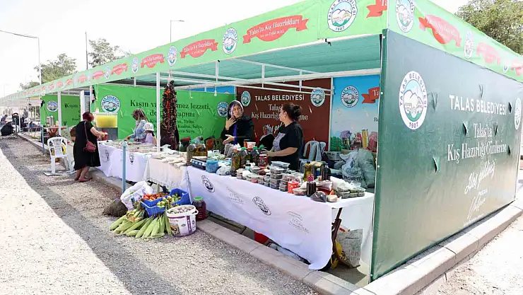 Talas'ta kışa hazırlık günleri başlıyor