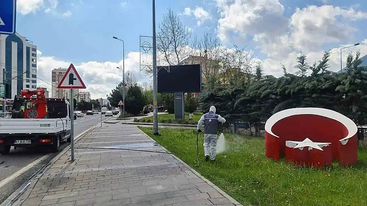 Talas'ta yaz boyunca haşereyle mücadele devam ediyor