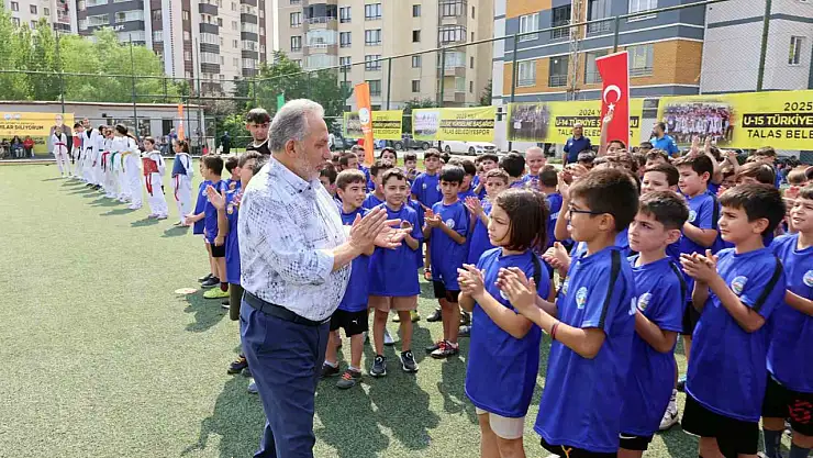 Talas'ta yaz spor okulu görkemli finalle tamamlandı