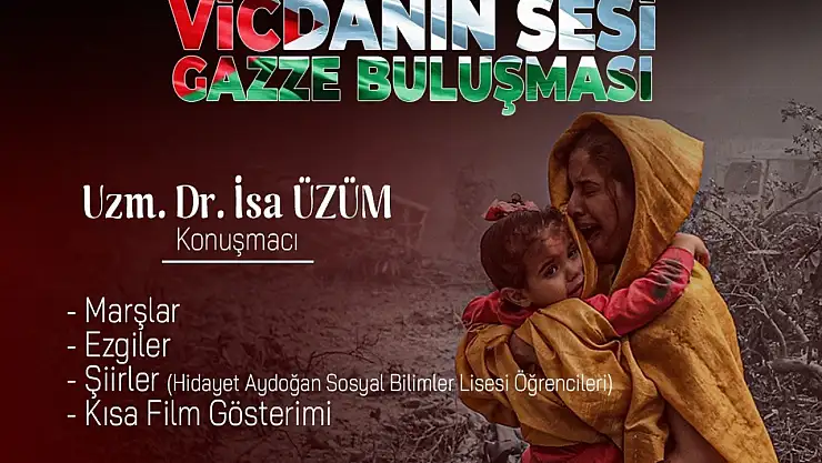 Talas'tan Gazze için anlamlı buluşma