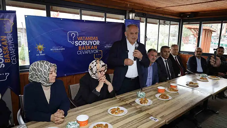 Yahyalı'da Halkla Buluşma Toplantısı'na yoğun ilgi